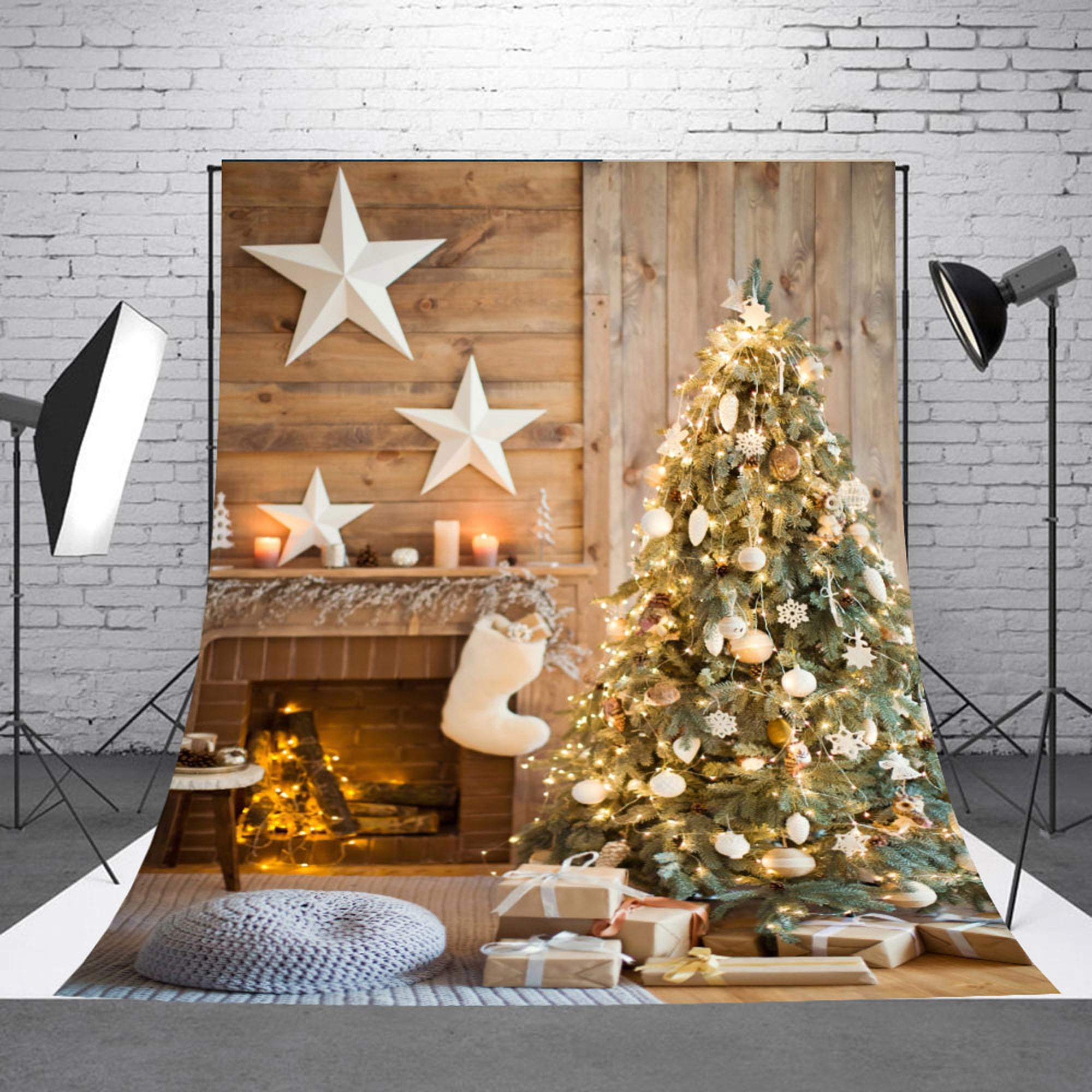 FOCUSSEXY 7x5ft Christmas Backdrop Christmas backdrops for Photography Photo Backdrops Background Studio Prop FOCUSSEXY 7x5ft Christmas Backdrop Christmas backdrops for Photography Photo Backdrops Background Studio Prop