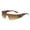 Brown, variant on Polarized Sunglasses Women Unisex Rimless Punk Style with Modern Tile Design for Colorful Fashion Eye