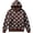 Coffee1, variant on Girls Polka Dot Print Hoodie, Long Sleeve Pullover Sweatshirt with Pouch Pocket for Fall