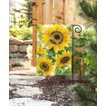 thumbnail image 2 of Studio M Garden Flag, Gathering Sunflowers (32264), 2 of 2