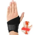 thumbnail image 1 of Wrist Splint Support Brace, For Carpal Tunnel, Tendonitis(pro), Black, 1 of 3