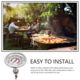 thumbnail image 3 of OULII Thermometer for Cooking Kitchen Thermometer White Alloy Water Resistant 1Set, 3 of 8