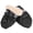 Black, variant on YAHHU Premium Pet Dog Boots Anti-Slip Shoes Soft Cotton Padded Winter Warm Paw Protectors For Small Dogs Walking 1.8 inches / 4.5 cm Perfect For Indoor Outdoor (Red, Size S)
