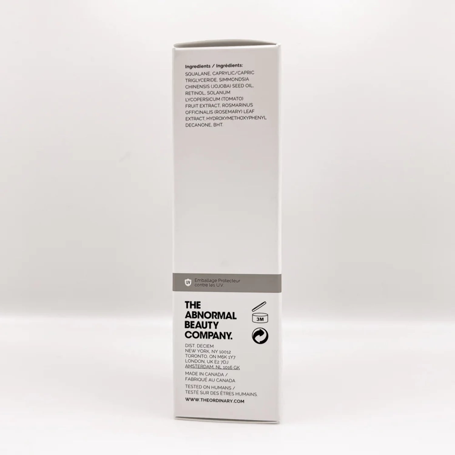 The Ordinary Retinol Serum 1% in Squalane 30ml