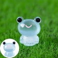 thumbnail image 2 of Clearance Under $10 Desktop Ornament, 20pcs Resin Frogs Figurines Miniature Frog Figurines Garden Tiny Luminous Frogs Ornaments, 2 of 7