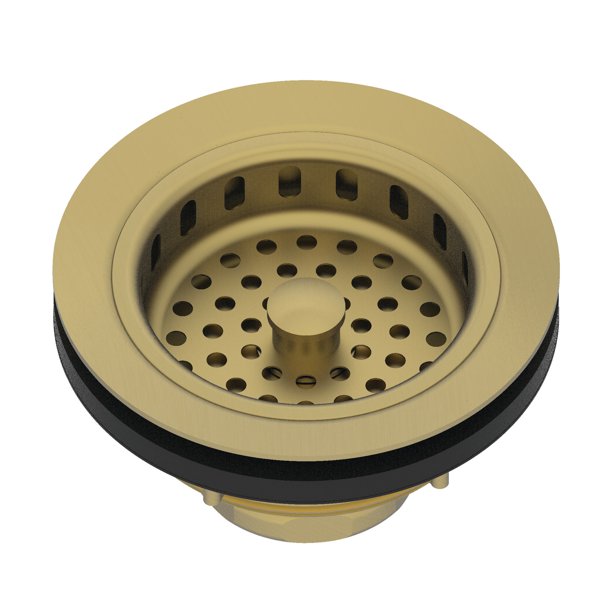 Newport Brass 121 43/8" Solid Brass Post Type Basket Strainer