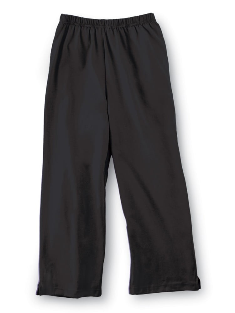 ladies capri pants with elastic waist