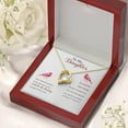 thumbnail image 4 of To My Daughter Always Remember That Daddy Loves You - Daughter Gift Necklace, Daughter Birthday Gift, Christmas Gift For Daughter - Forever Love Necklace - White Gold or Yellow Gold - Gift Box, 4 of 5