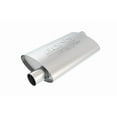 thumbnail image 1 of Borla Exhaust Muffler 40352 Pro XS Series; T-304 Stainless Steel; 9-1/2 Inch Width X 4 Inch Height Case; Single 2-1/2 Inch Offset Inlet; Single 2-1/2 Inch Offset Outlet; 14 Inch Body/19 Overall Length, 1 of 5