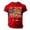 Z76-Red, variant on Men's 250th Anniversary Usa Shirt 250 Anniversary Usa Flag Independence Day Freedom T-Shirt Breathable Loose Fit America Pullover Streetwear