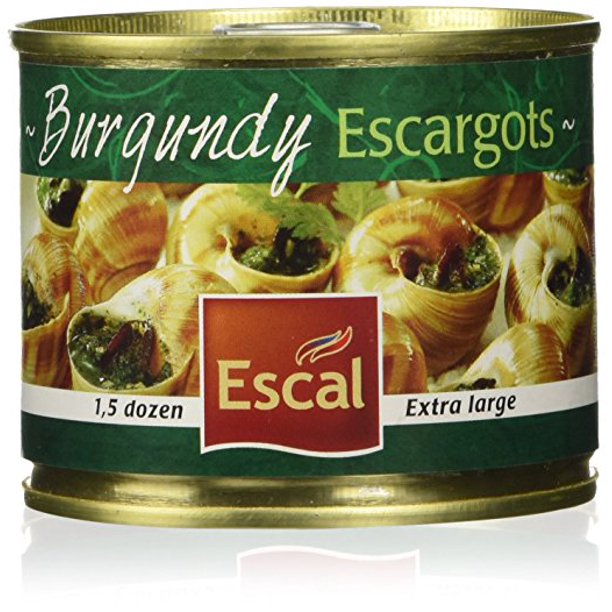 Escal Extra large French Wild Burgundy Snails 1.5 dozen 7 oz Walmart