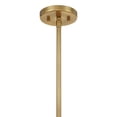 thumbnail image 5 of Antolini 5-Light Pendant in Warm Brass, 5 of 7