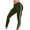 Army Green high waisted yoga leggings a1, variant on Women Slim Fit High Waisted Stretch Active Long Pants Leggings Yoga Running Gym Workout Tights Casual Sportswear Athletic Trousers, Blue XL