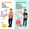 thumbnail image 4 of Born Toys Disfraces de juego de simulación para niños de 3 a 7 años, juego de disfraces lavable para niños pequeños para jugar (6 en 1), 4 of 5