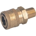 thumbnail image 1 of NorthStar Pressure Washer Quick Coupler - 3/8in. Male, 4500 PSI, Brass, Model# ND10004P, 1 of 1