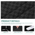 thumbnail image 4 of Latest Checkered 4 Pieces Couch Covers for 3 Cushion Couch Extra Large High Stretch Thickened Sofa Cover for Dogs Pets Anti Slip Furniture Protector Sofa Slipcovers (X Large, Black Checkered), 4 of 7