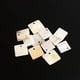 thumbnail image 3 of 12pcs Colgantes Blancos Naturales Del Encanto De Shell Para La Joyería Del Pendiente Que Hace DIY Accs Soledad Encantos de la cubierta, 3 of 6