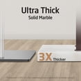 thumbnail image 3 of ThrottleT-Bronze Standing Towel Rack with Weighted Marble Base, 2-Tier Towel Rack Stand for Bathroom Floor, Bath Towel Holder Fits Bath Towel & Hand Towel,18/8 Stainless Steel, BTH217-BB, 3 of 18