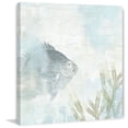 thumbnail image 3 of Marmont Hill Silver Swimmer Painting Print on Wrapped Canvas, 3 of 5