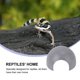 thumbnail image 3 of unbranded Cueva Redonda Para Reptiles Refugio Oscuro De Caucho Duradero Para Mascotas Ambiente Cómodo, 3 of 8