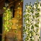 thumbnail image 2 of Luces De Cadena Guirnalda de luces solares de 2 m y 20 LED, hojas de arce artificiales de ratán verde, para decoración de exteriores, para jardín, boda, una sola pieza Rkxzt, 2 of 9