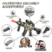 BYTEWAR Motorized Camo Clip-Fed Foam Blaster (40 Darts) for Teens and Outdoor Play