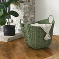 thumbnail image 3 of Household Essentials Paper Rope Basket with Handles, Natural Woven Woven Storage Basket, Great for Decoration or Organization, 3 of 7
