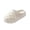 52#Beige, variant on Women Two Tone Checkered Fuzzy Closed Toe Mule Slippers Corduroy Patch Thick Platform Non Slip Warm Indoor House Slides