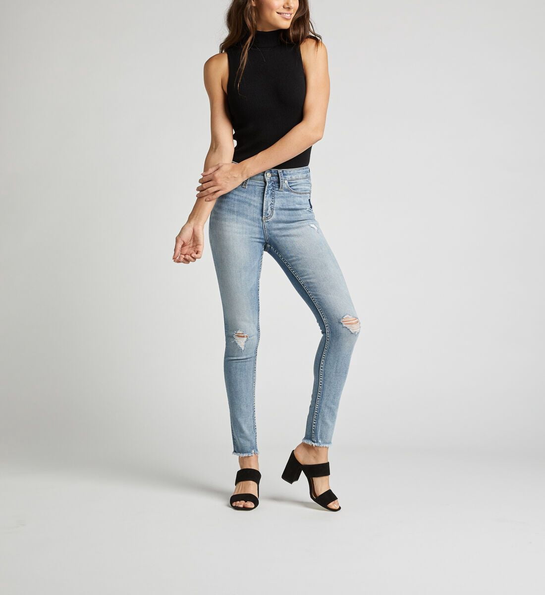 Silver Jeans Co. Women's High Note Slim 
