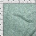 thumbnail image 3 of oneOone Viscose Jersey Turquoise Blue Fabric Alphabet Sewing Fabric By The Yard Printed Diy Clothing Sewing Supplies 60 Inch Wide, 3 of 4