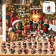 thumbnail image 1 of Adorno En Navidad 2024, Festividades En Perro Salchicha, Cuenta Interacción En 24 Días, Decoración En Navidad, Regalto En Los Perros, Material Acrílico, Tamaño 26 X 18 X 3,5 Cm, 1 of 7