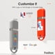 thumbnail image 2 of Unidad flash USB Possibox promocional personalizada de 256 MB con logotipo, paquete de 50, 2 of 6