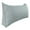 Grey, variant on Small Wedge Pillow Headboard Reading Pillow for Sitting Up in Bed Adult Backrest Triangle Bolster Pillow for Couch Daybed Cushion Lumbar Body Support Leg Positioning, 20 * 39 * 7.8in