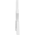 thumbnail image 3 of 96"W x 28"H x 2"D x 6"F, 7/12 Pitch, Vanguard Architectural Grade PVC Gable Bracket, 3 of 8