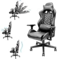 thumbnail image 1 of Gaming Chair - Adjustable Video Game Chairs with PU Leather  Computer Chair with Lumbar Support &amp; Recline  Easy to Assemble &amp; Comfortable Ergonomic Office Chair (), 1 of 4
