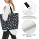 thumbnail image 3 of Fotbe Shells and Seaweed Bolsa Tote Estética de Lona con Estampado para Mujer - Bolsa Reutilizable de Hombro Casual para Vacaciones, Compras, Trabajo y Gimnasio, 3 of 8