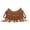 Brown, variant on Lerpwige Fringe Hobos Bags for Women Faux Suedes Crossbody Bag Western Purses Handbag