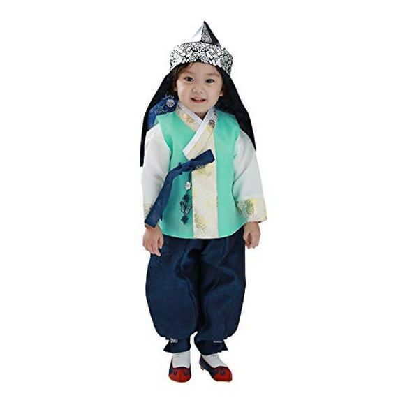 Hanbok Boy Baby Korea Traditional Clothing First Birthday Dohl Dolbok 1-8 Ages Party Ceremony 2 Ages