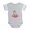 Heather Gray, variant on CafePress - Valentine Bichon Frise - Cute Infant Baby Football Bodysuit