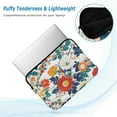 thumbnail image 2 of FORMRS 15-15.6 inch Laptop Sleeve Case Soft Carrying Quilted Computer Bag Cover, Colorful Flowers Pattern, 2 of 7