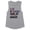 Heather Grey, variant on a Lot of Kamala Going on Women's Muscle Tank Large White