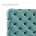 thumbnail image 4 of Ergode Lizzy Tufted Twin Performance Velvet Headboard - Teal, 4 of 5