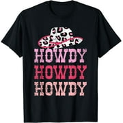 Howdy Vintage Rodeo Western Country Southern Cowgirl Outfit T-Shirt