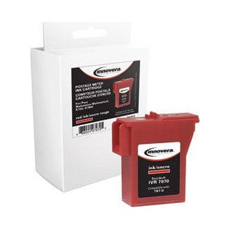 UPC: 0686024079705 | Innovera IVR7970 8000 Page-Yield Compatible Postage Meter Ink Replacement for 797-0 – Red