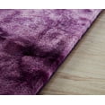 thumbnail image 3 of 118"x79" Ultra Soft Fluffy Rugs, Faux Fur Sheepskin Area Rug for Bedroom Bedside Living Room Carpet, Nursery Washable Floor Carpets, Soft Luxury Rug, Purple, 3 of 5