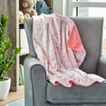 thumbnail image 4 of Parent's Choice Baby Girl Premium Ultra Soft Plush Floral Blanket, 30" x 40", 4 of 8