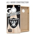 thumbnail image 5 of YouTheFan NFL Las Vegas Raiders 2' x 4' Cornhole Game, 5 of 6