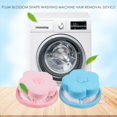 thumbnail image 2 of Reusable Washing Machine Floating Lint Mesh Trap Bag Hair Catcher Filter Net Pouch Household Tool, 2 of 6