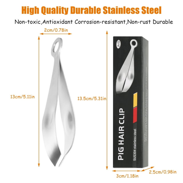 Unatoiry Stainless Steel Fish Tweezers Remover Easy To Compact And Portable Widely Used Pliers Remover Tool