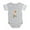 Heather Gray, variant on CafePress - FIN Cockatoo - Cute Infant Baby Football Bodysuit